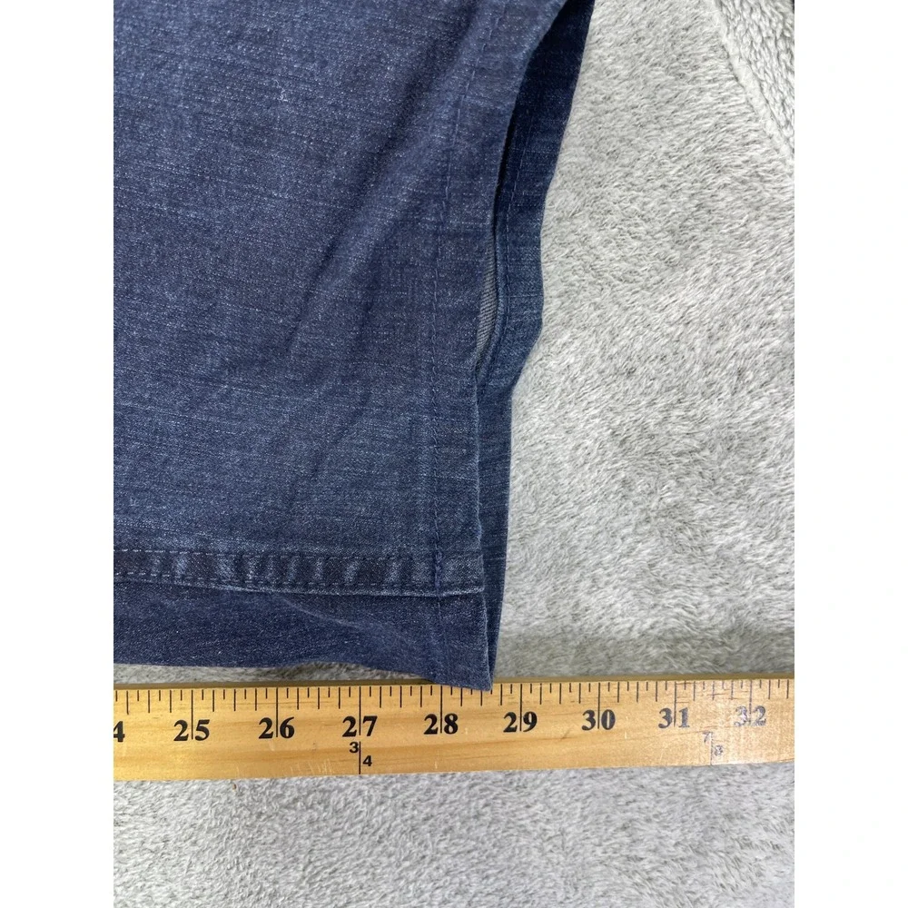 Nautica Jeans Mens 58x32 (29L) Blue Straight Fit Denim Pants Stretch Classic
